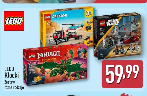 Klocki LEGO promocja w Aldi