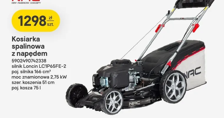 Kosiarka spalinowa z napędem promocja w Castorama