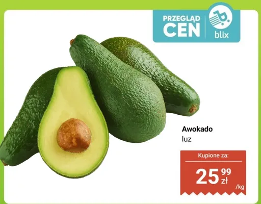 Awokado luz promocja w Dino