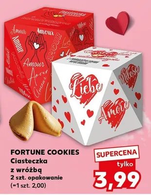 Ciasteczka z wróżbą promocja w Kaufland
