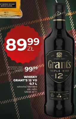 Whisky Grant's 12 YO promocja w Duży Ben