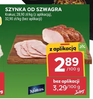 Szynka od Szwagra Krakus promocja w Stokrotka