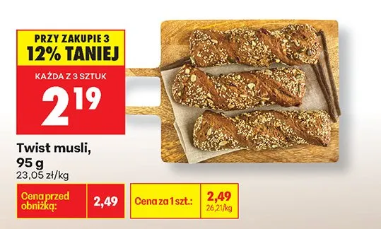Twist musli promocja w Biedronka
