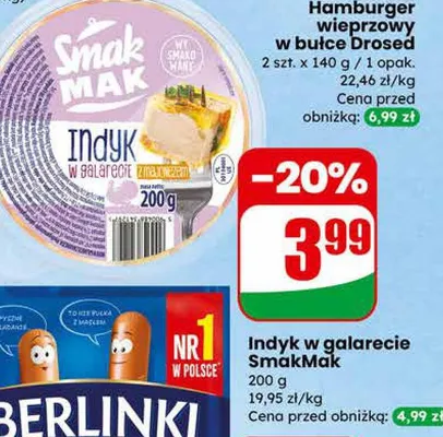 Indyk w galarecie promocja w Dino