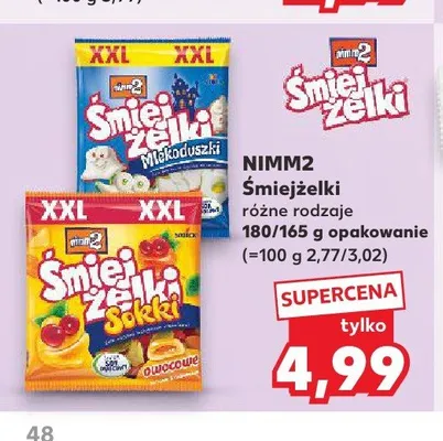 Śmiejżelki Nimm2 promocja w Kaufland