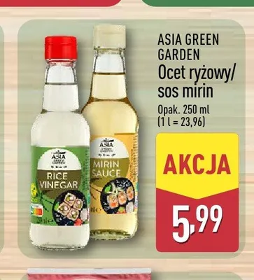 Sos mirin Asia Green Garden promocja w Aldi