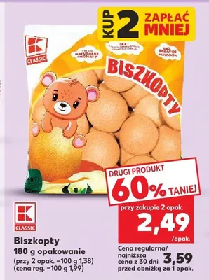 Biszkopty promocja w Kaufland