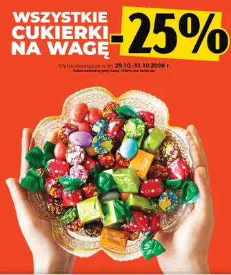 Cukierki na wagę promocja w TOPAZ
