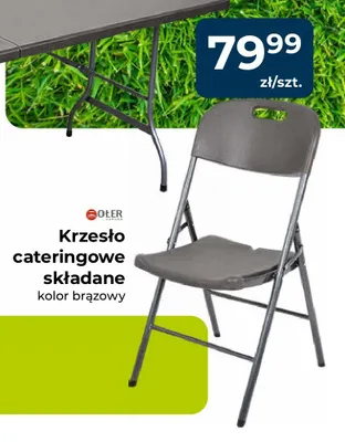 Krzesło cateringowe składane Ołer Garden promocja w PSB Mrówka