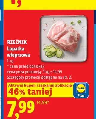 Łopatka wieprzowa Rzeźnik promocja w Lidl