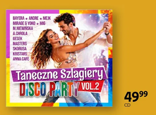 Płyta CD Taneczne Szlagiery Disco Party vol. 2 promocja w Empik