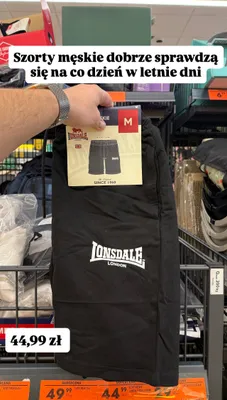 Szorty męskie promocja w Biedronka