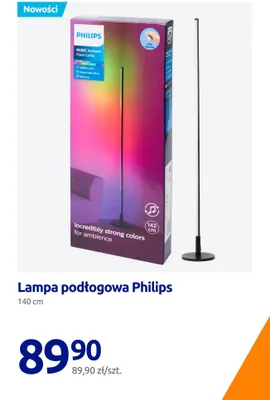 Lampa podłogowa promocja w Action