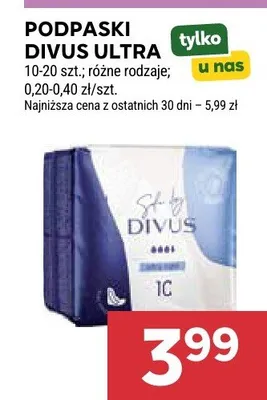 Podpaski Divus Ultra promocja w Stokrotka