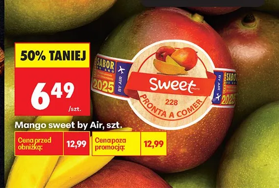 Mango sweet by Air promocja w Biedronka