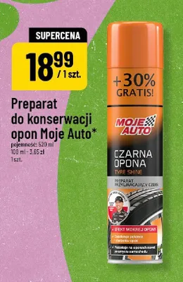Preparat do konserwacji opon promocja w POLOmarket