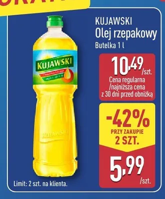 Olej rzepakowy promocja w Aldi
