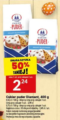Cukier puder Diamant promocja w Twój Market
