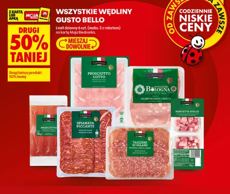Prosciutto cotto Gusto Bello promocja w Biedronka