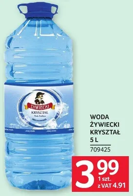 Woda Żywieckie Kryształ 5L promocja w Selgros
