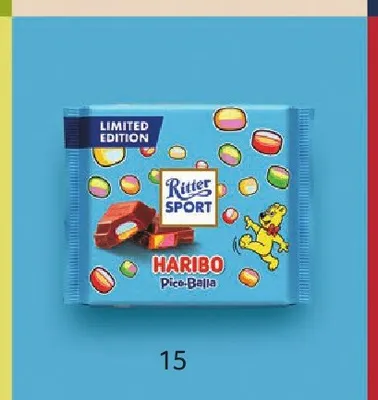 Czekolada Ritter Sport Haribo Pico-Balla mleczna promocja w Selgros