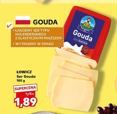 Ser Gouda Łowicz promocja w Kaufland