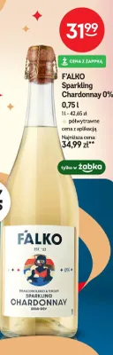 Wino musujące Sparkling Chardonnay 0% 0.75l promocja w Żabka