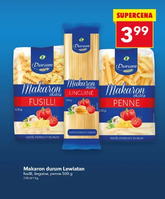 Makaron durum linguine promocja w LEWIATAN