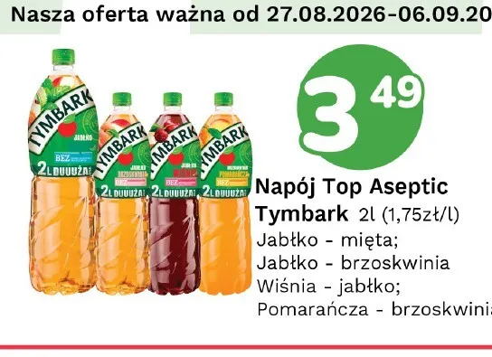 Napój Tymbark Jabłko mięta promocja w Limonka