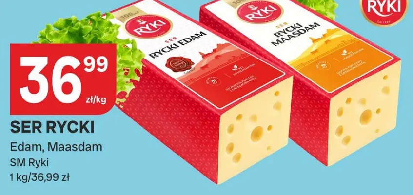 Ser Rycki Edam SM Ryki promocja w Chorten