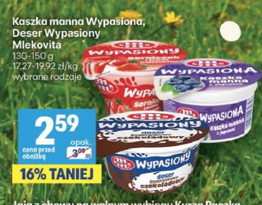 Deser Wypasiony Mlekovita promocja w Delikatesy Centrum