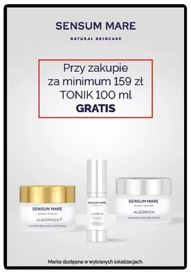 Kosmetyki SENSUM MARE promocja w Ziko Dermo