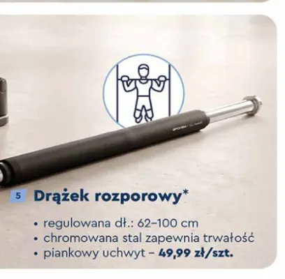Drążek rozporowy Spokey promocja w Biedronka