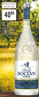 Wódka Biały Bocian promocja w Dino