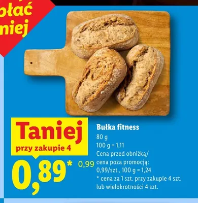Bułka fitness promocja w Lidl