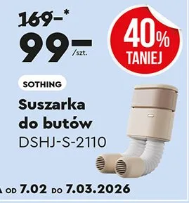 Suszarka do butów DSHJ-S-2110 promocja w Biedronka Home