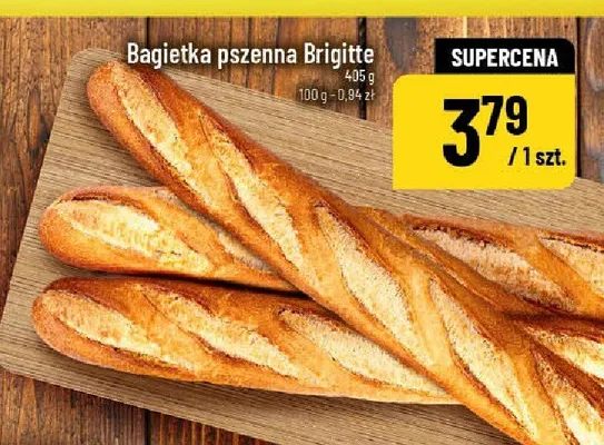Bagietka pszenna Brigitte promocja w POLOmarket