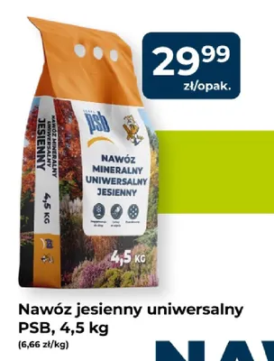 Nawóz jesienny uniwersalny Psb promocja w PSB Mrówka
