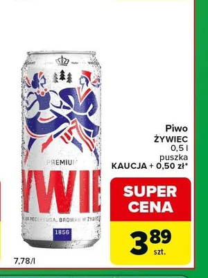 Piwo Żywiec promocja w Carrefour Express