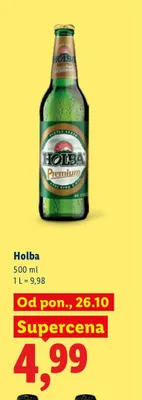 Piwo Holba promocja w Lidl