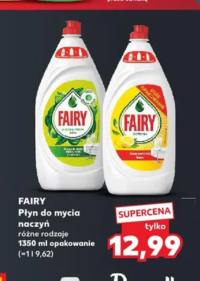Płyn do mycia naczyń Fairy promocja w Kaufland