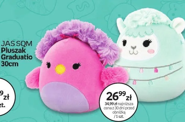 Pluszak Squishmallows JAS SQM Graduatio 30cm promocja w Empik