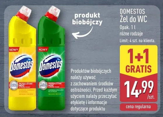 Żel do WC promocja w Aldi