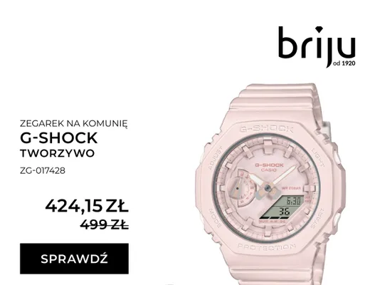 Zegarek na komunię tworzywo promocja w Briju