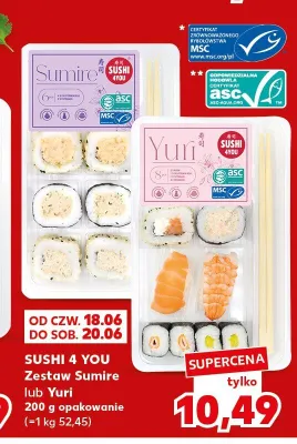 Sushi Zestaw Yuri Sushi 4 You promocja w Kaufland