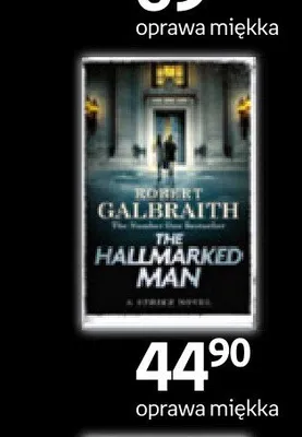Książka The Hallmarked Man Robert Galbraith promocja w Empik