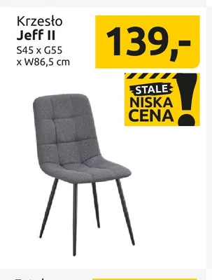 Krzesło Jeff Ii Black Red White promocja w Black Red White