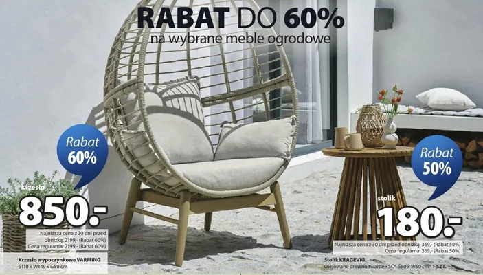 Stolik promocja w Jysk