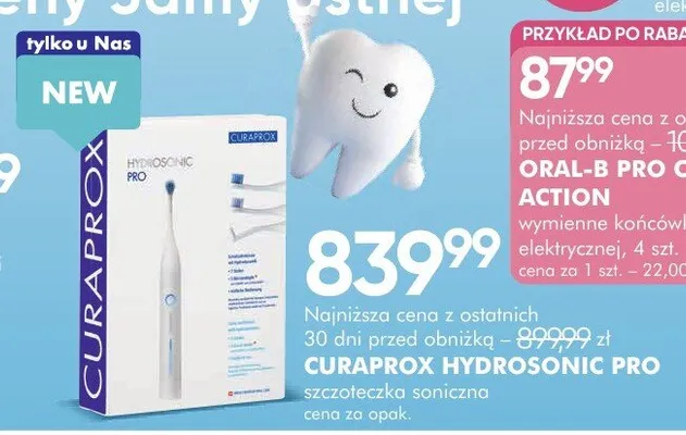 Wymienne końcówki do szczoteczki elektrycznej Oral-B Pro Cross Action promocja w Super-Pharm