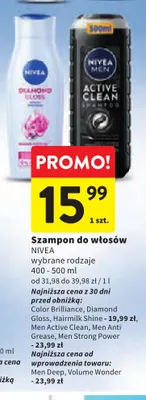 Szampon do włosów Nivea promocja w Intermarche